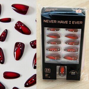 NWT Never Have I Ever Press On Nails in "Strap Tease" / Whimsigoth / Maximalism